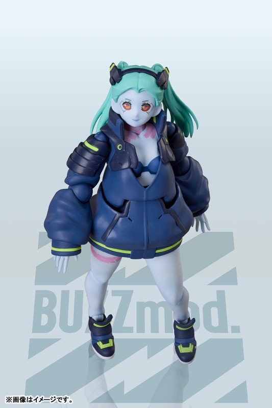 BUZZmod Action Figure 1/12 Rebecca - Cyberpunk Edgerunners By ANIPLEX