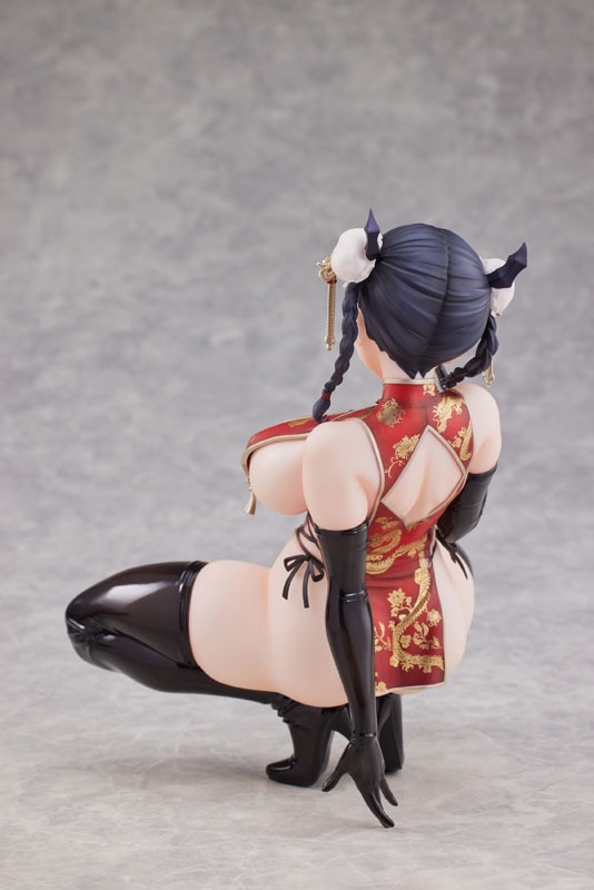 Scaled Figure 1/6 My Sister's Friend In A Chinese Dress - Illustration by Daiki Kase By DIGIGIRL