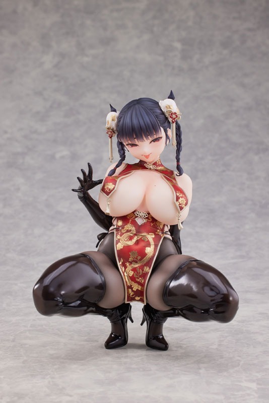 Scaled Figure 1/6 My Sister's Friend In A Chinese Dress - Illustration by Daiki Kase By DIGIGIRL