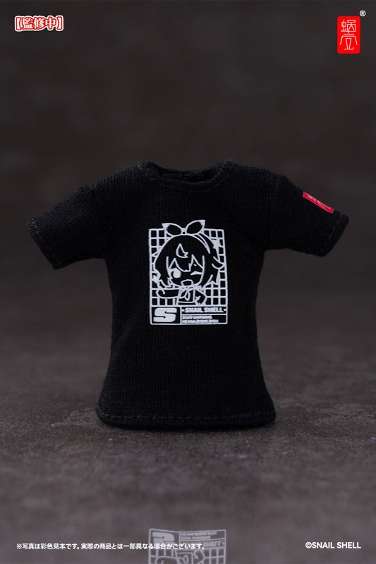 Snail Shell Action Figure 1/12 Mecha Girls Universal Employee Uniform Set - Black Ver. Or White Ver. .By Snail Shell