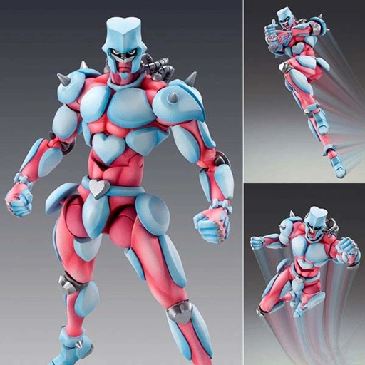 Image of Super Action Statue Figure Crazy Diamond - JoJo's Bizarre Adventure: Diamond Is Unbreakable (Re-Release) By Medicos Entertainment