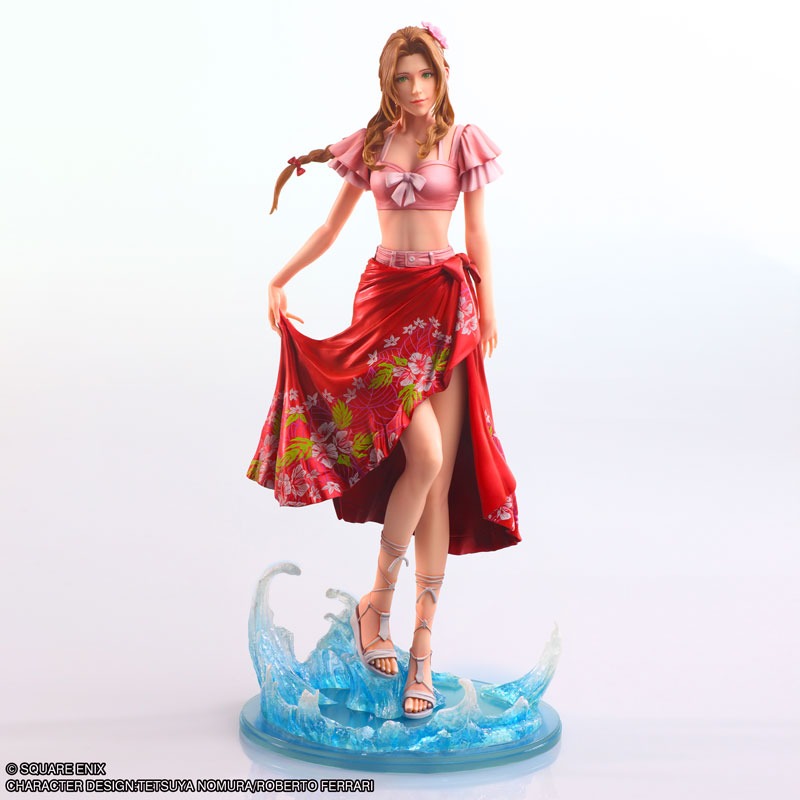 Static Arts Figure Aerith Gainsborough - Swimsuit Ver. Final Fantasy VII Rebirth By Square Enix