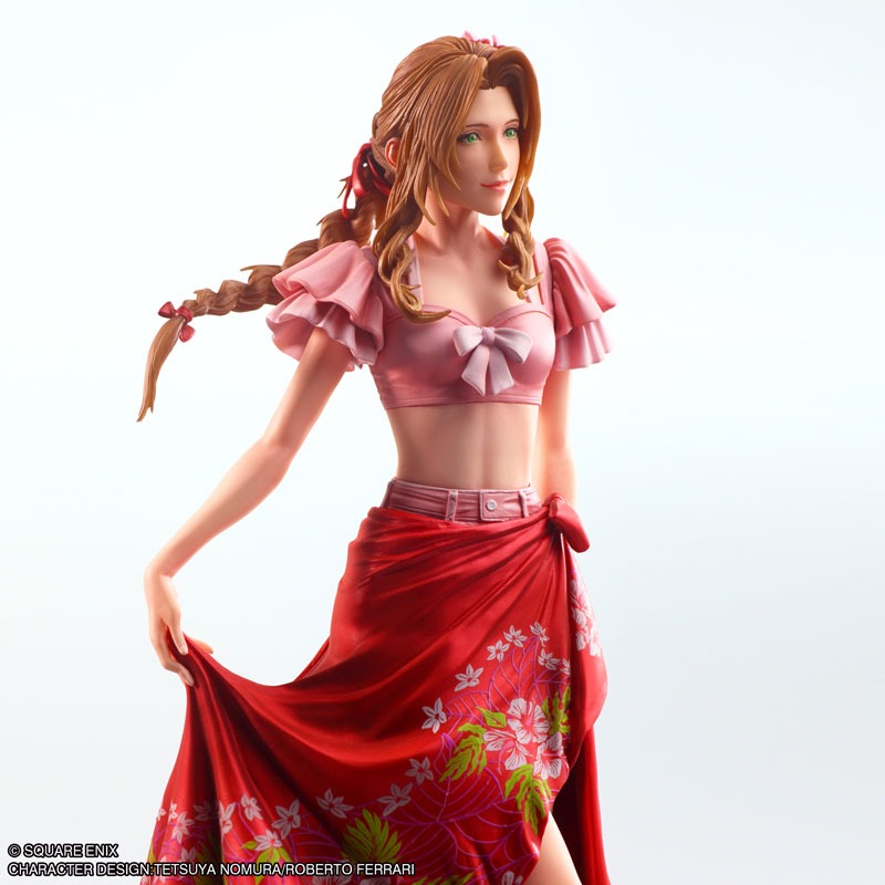 Static Arts Figure Aerith Gainsborough - Swimsuit Ver. Final Fantasy VII Rebirth By Square Enix