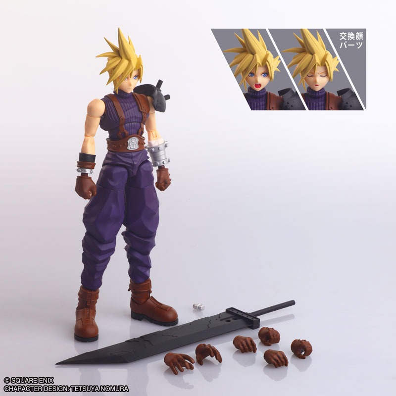 Structure Arts Figure Cloud Strife - Final Fantasy VII By Square Enix