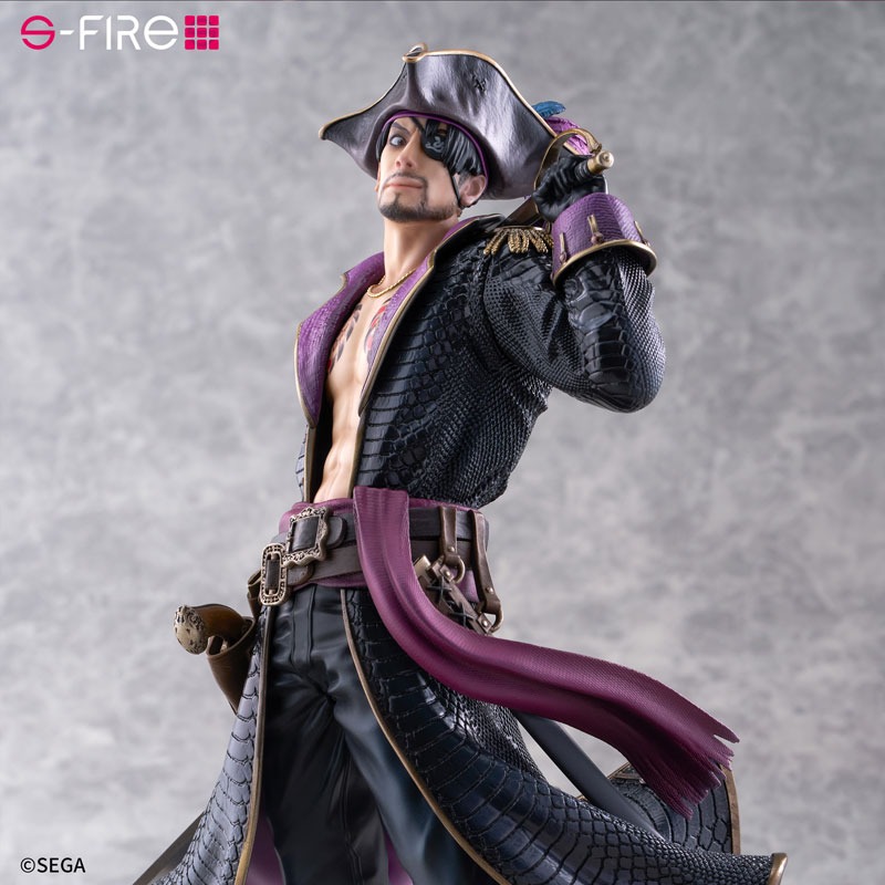 S-Fire Scaled Figure 1/7 Majima Goro - Captain Majima Ver. Yakuza 8 Gaiden: Pirates in Hawaii By SEGA