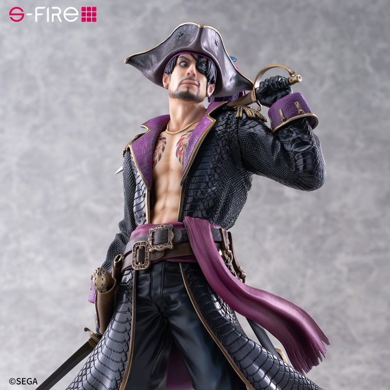 S-Fire Scaled Figure 1/7 Majima Goro - Captain Majima Ver. Yakuza 8 Gaiden: Pirates in Hawaii By SEGA
