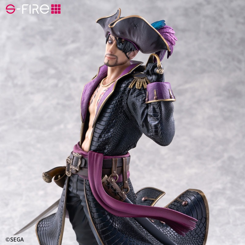 S-Fire Scaled Figure 1/7 Majima Goro - Captain Majima Ver. Yakuza 8 Gaiden: Pirates in Hawaii By SEGA
