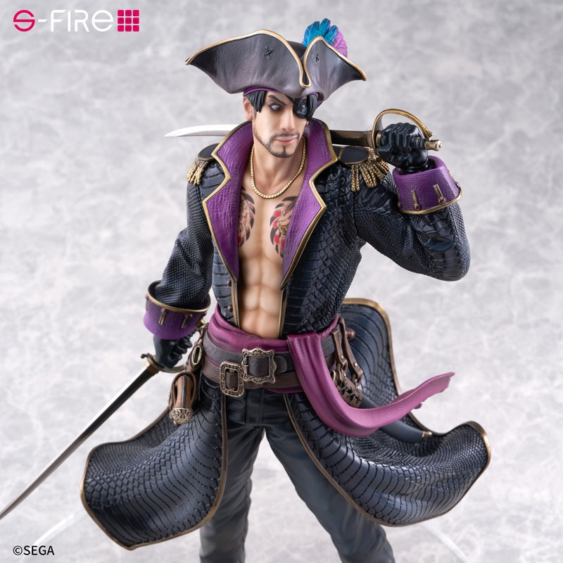 S-Fire Scaled Figure 1/7 Majima Goro - Captain Majima Ver. Yakuza 8 Gaiden: Pirates in Hawaii By SEGA
