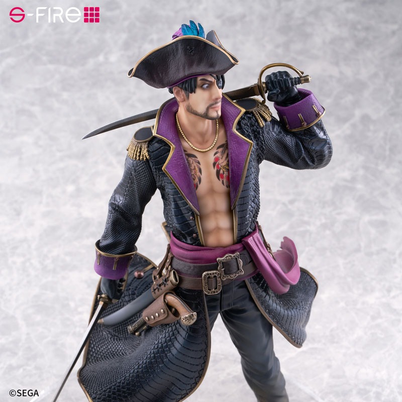 S-Fire Scaled Figure 1/7 Majima Goro - Captain Majima Ver. Yakuza 8 Gaiden: Pirates in Hawaii By SEGA