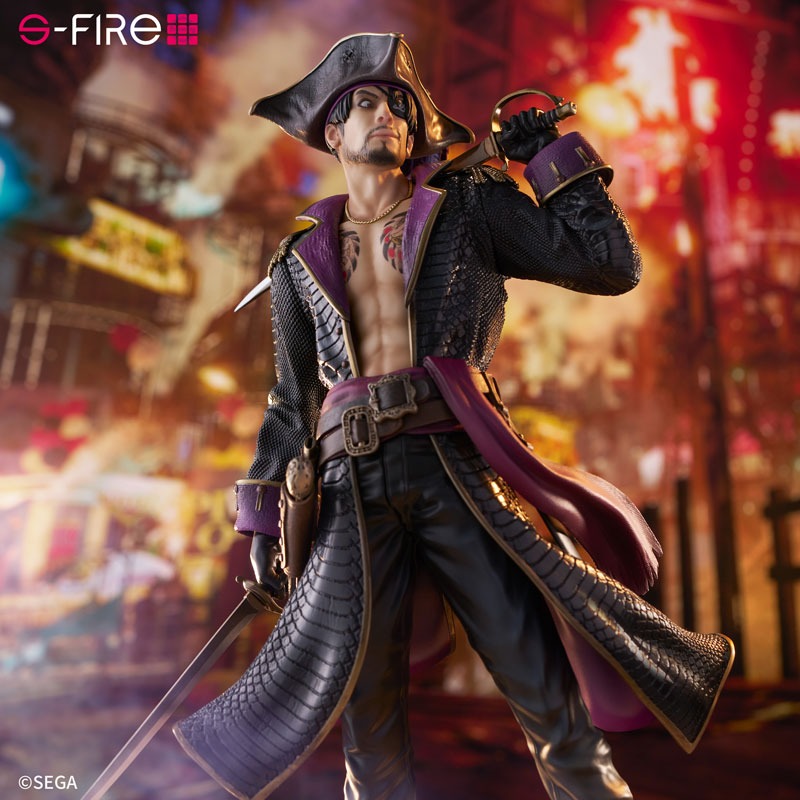 S-Fire Scaled Figure 1/7 Majima Goro - Captain Majima Ver. Yakuza 8 Gaiden: Pirates in Hawaii By SEGA