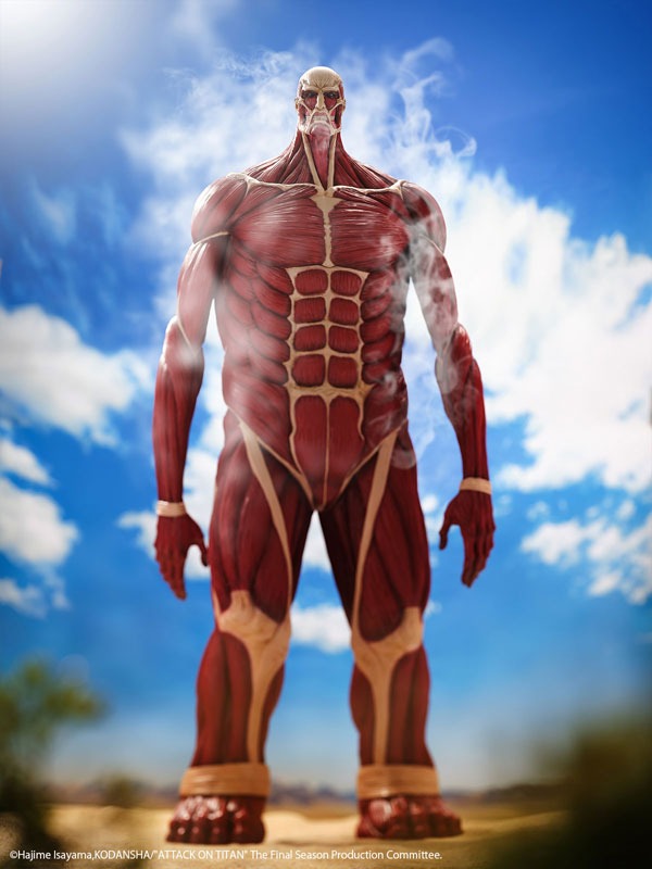 Mega Sofvi / Soft Vinyl Colossal Titan / Chou-ougata Kyojin - Shingeki no Kyojin (63cm) By Kaiyodo