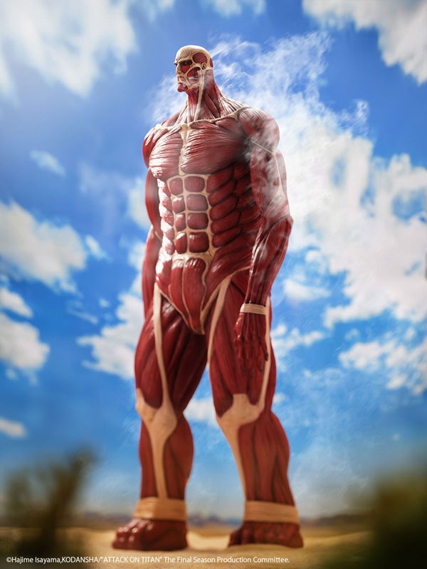 Mega Sofvi / Soft Vinyl Colossal Titan / Chou-ougata Kyojin - Shingeki no Kyojin (63cm) By Kaiyodo