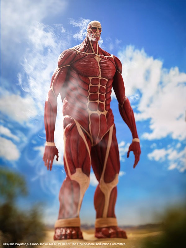 Mega Sofvi / Soft Vinyl Colossal Titan / Chou-ougata Kyojin - Shingeki no Kyojin (63cm) By Kaiyodo