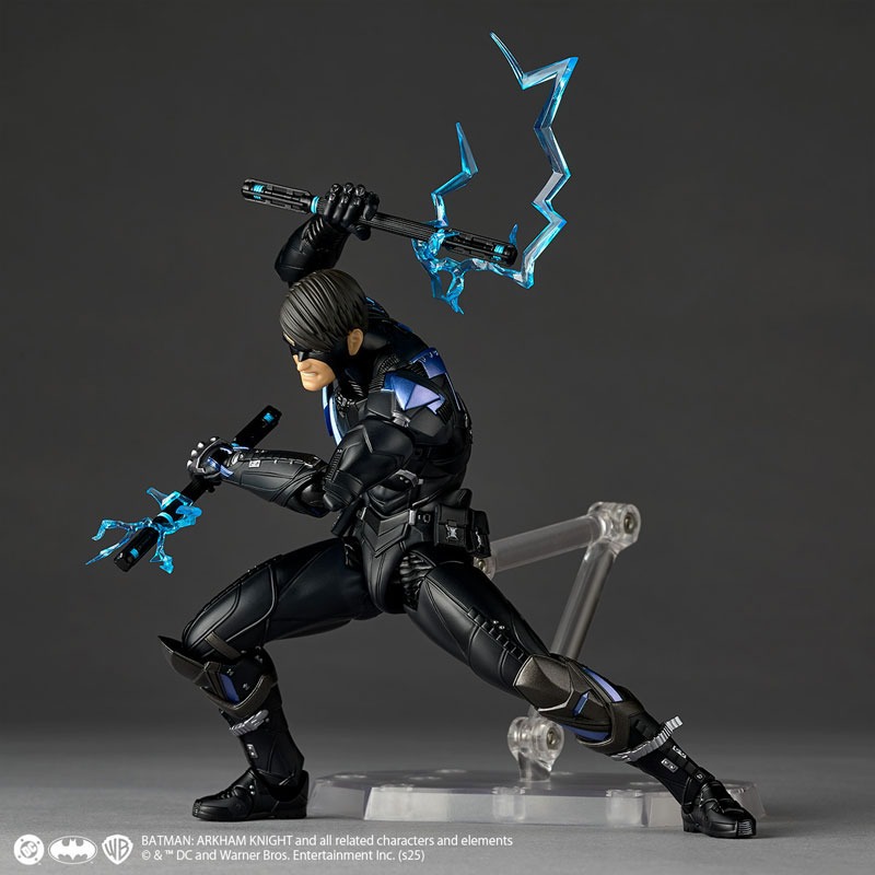 [With Bonus] Revoltech Amazing Yamaguchi Nightwing - Batman : Arkham Knight By Kaiyodo