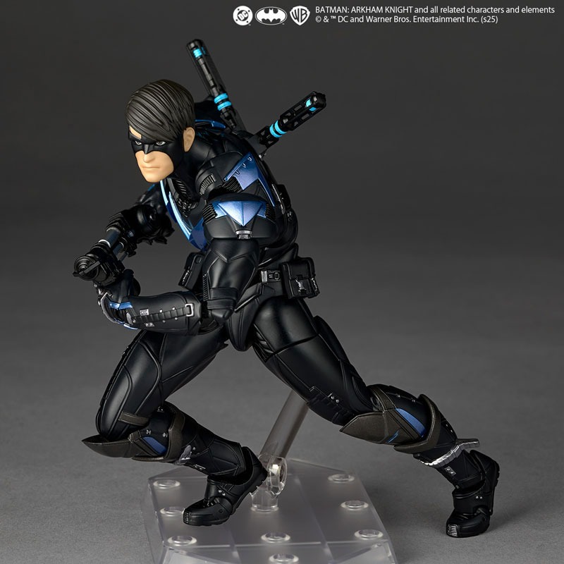 [With Bonus] Revoltech Amazing Yamaguchi Nightwing - Batman : Arkham Knight By Kaiyodo