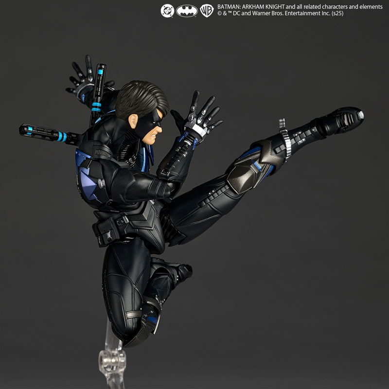 [With Bonus] Revoltech Amazing Yamaguchi Nightwing - Batman : Arkham Knight By Kaiyodo