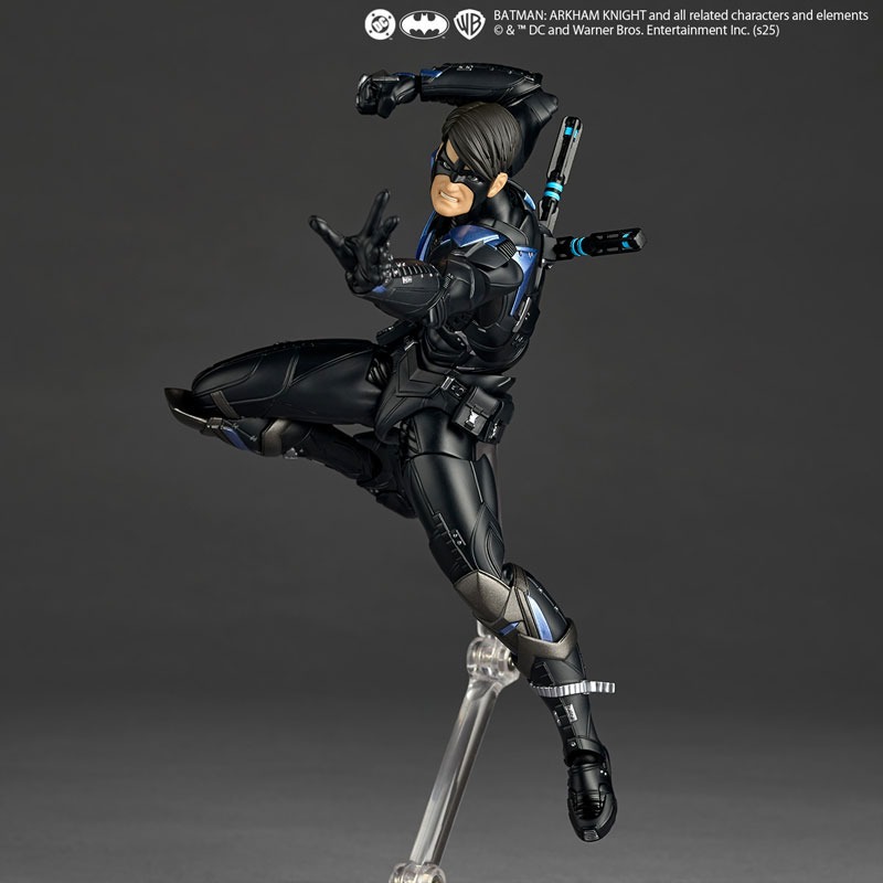 [With Bonus] Revoltech Amazing Yamaguchi Nightwing - Batman : Arkham Knight By Kaiyodo