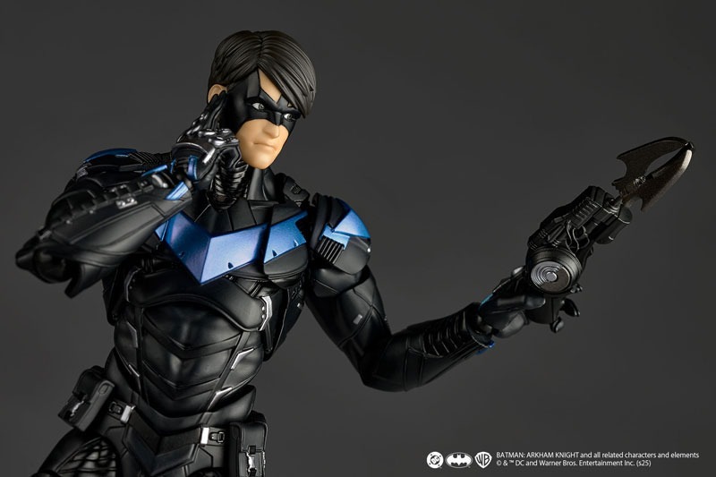 [With Bonus] Revoltech Amazing Yamaguchi Nightwing - Batman : Arkham Knight By Kaiyodo