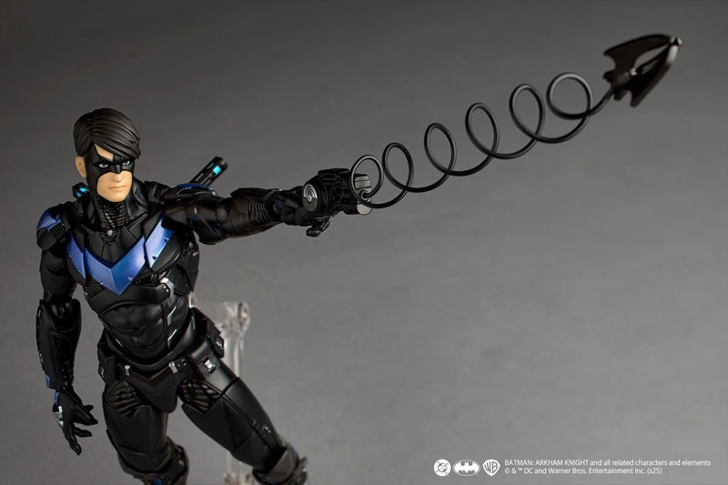 [With Bonus] Revoltech Amazing Yamaguchi Nightwing - Batman : Arkham Knight By Kaiyodo
