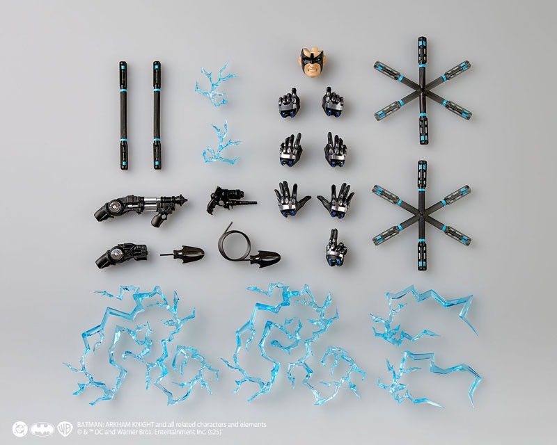 [With Bonus] Revoltech Amazing Yamaguchi Nightwing - Batman : Arkham Knight By Kaiyodo