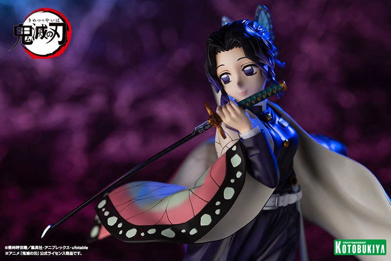 ARTFX J Scaled Figure 1/8 Shinobu Kocho - Kimetsu no Yaiba (Re-Release) By Kotobukiya