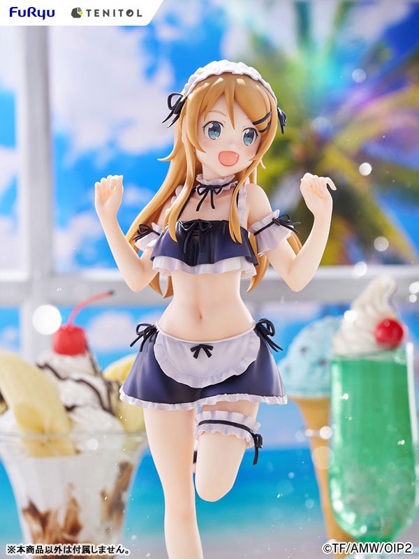 TENITOL TALL Figure Kousaka Kirino - Swimsuit Maid Ver. Ore no Imouto ga Konna ni Kawaii Wake ga Nai / Oreimo 2 By FuRyu