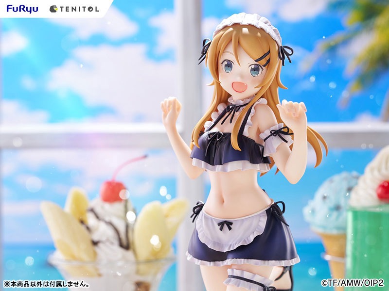 TENITOL TALL Figure Kousaka Kirino - Swimsuit Maid Ver. Ore no Imouto ga Konna ni Kawaii Wake ga Nai / Oreimo 2 By FuRyu