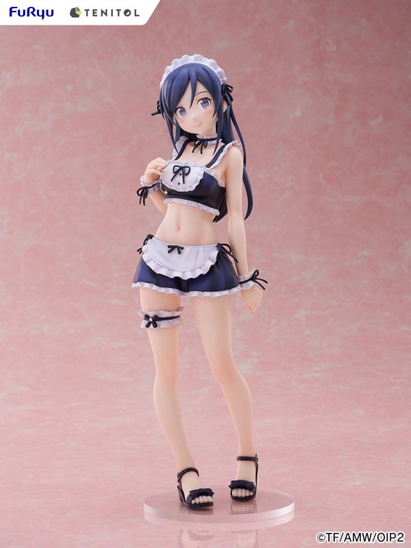 TENITOL TALL Figure Aragaki Ayase - Swimsuit Maid Ver. Ore no Imouto ga Konna ni Kawaii Wake ga Nai / Oreimo 2 By FuRyu