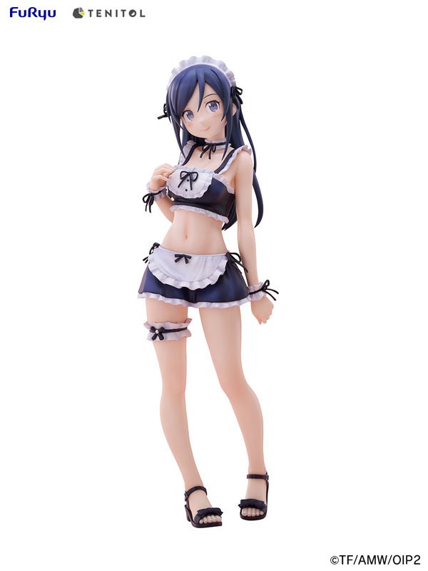 TENITOL TALL Figure Aragaki Ayase - Swimsuit Maid Ver. Ore no Imouto ga Konna ni Kawaii Wake ga Nai / Oreimo 2 By FuRyu