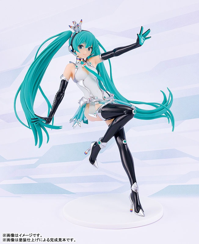 Reincarnation Plastic Model 1/8 Racing Miku - 2013 Ver. Hatsune Miku GT Project By GOODSMILE RACING