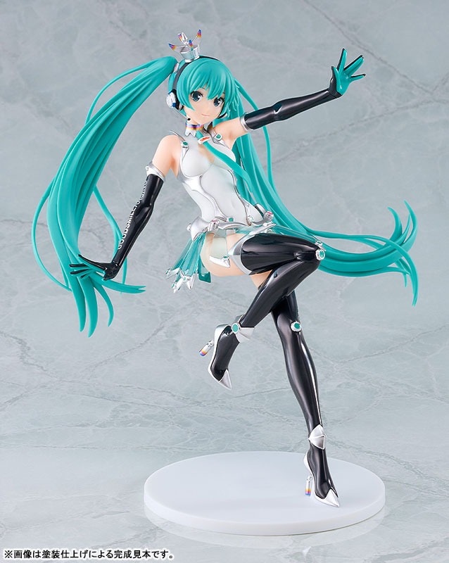 Reincarnation Plastic Model 1/8 Racing Miku - 2013 Ver. Hatsune Miku GT Project By GOODSMILE RACING