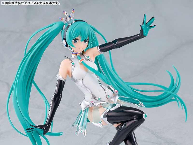 Reincarnation Plastic Model 1/8 Racing Miku - 2013 Ver. Hatsune Miku GT Project By GOODSMILE RACING