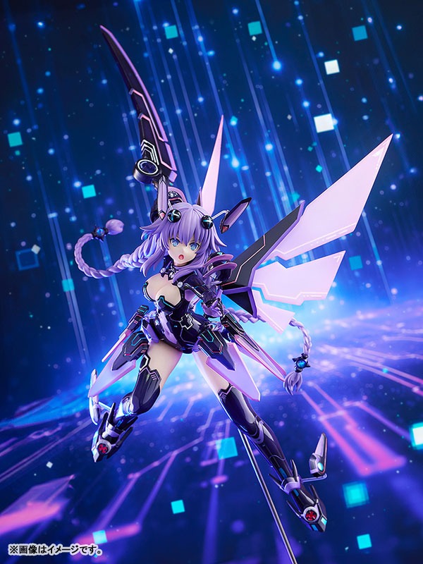 Scaled Figure 1/7 Purple Heart / Neptune - Hyperdimension Neptunia By KLOCKWORX