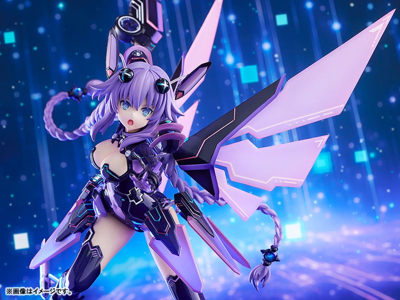 Scaled Figure 1/7 Purple Heart / Neptune - Hyperdimension Neptunia By KLOCKWORX