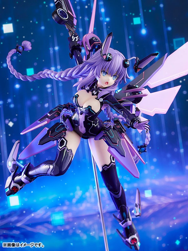 Scaled Figure 1/7 Purple Heart / Neptune - Hyperdimension Neptunia By KLOCKWORX