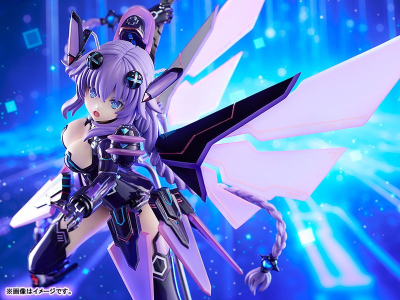 Scaled Figure 1/7 Purple Heart / Neptune - Hyperdimension Neptunia By KLOCKWORX