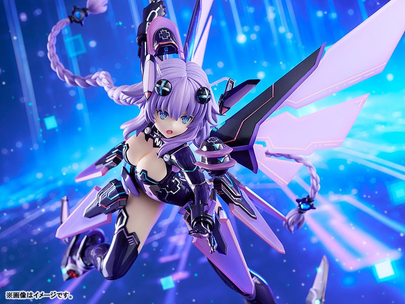 Scaled Figure 1/7 Purple Heart / Neptune - Hyperdimension Neptunia By KLOCKWORX