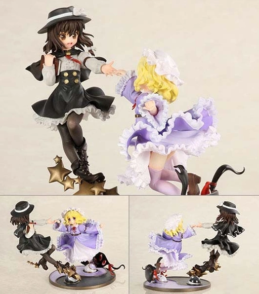Image of Non Scaled Figure Usami Renko & Maribel Hearn - Hifuu Club Touhou Project (13cm) (Re-Release) By Bellfine