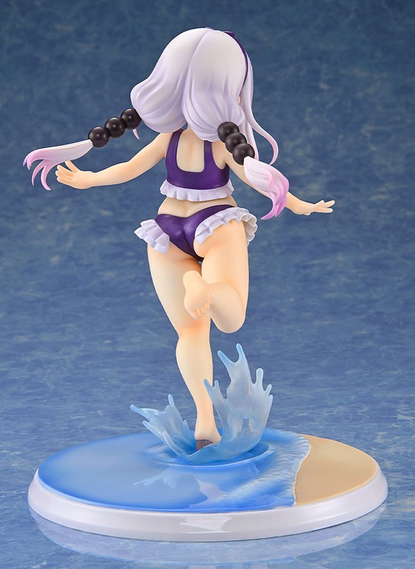 Scaled Figure 1/6 Kanna Kamui - Excited to Wear a Swimsuit at Home Purple Ver. Kobayashi-san Chi no Maid Dragon By KAITENDOH