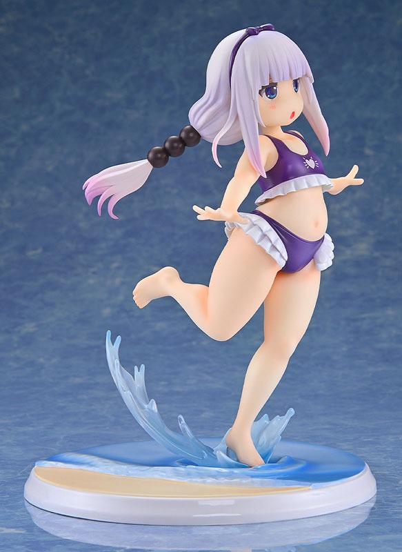 Scaled Figure 1/6 Kanna Kamui - Excited to Wear a Swimsuit at Home Purple Ver. Kobayashi-san Chi no Maid Dragon By KAITENDOH