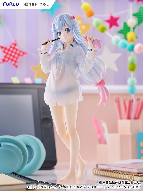TENITOL TALL Figure Sagiri Izumi - Shirt Ver. Eromanga Sensei By FuRyu