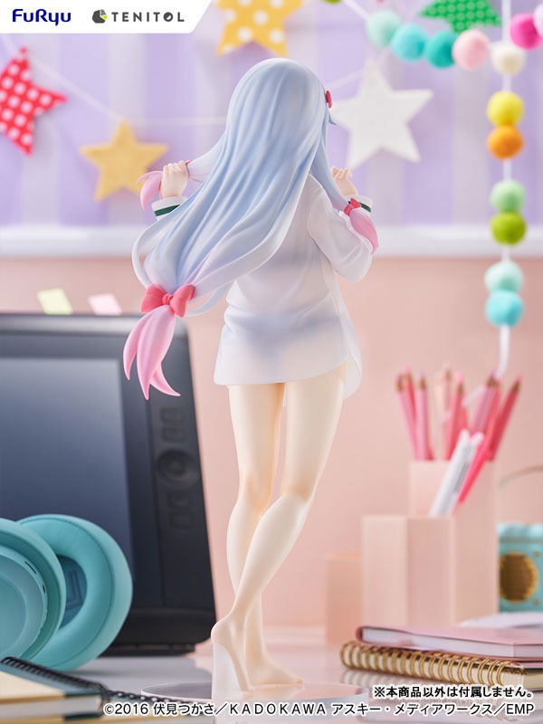 TENITOL TALL Figure Sagiri Izumi - Shirt Ver. Eromanga Sensei By FuRyu