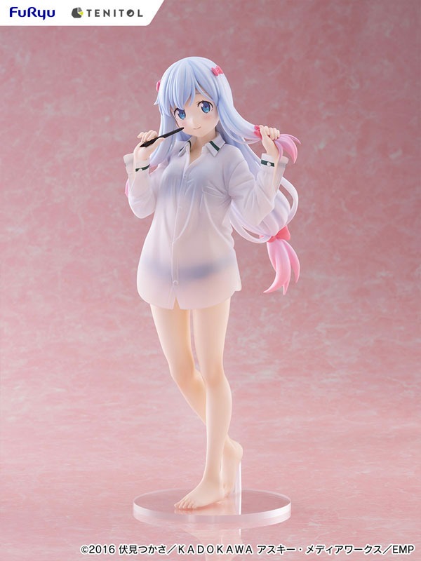 TENITOL TALL Figure Sagiri Izumi - Shirt Ver. Eromanga Sensei By FuRyu