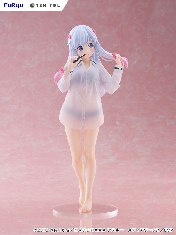 TENITOL TALL Figure Sagiri Izumi - Shirt Ver. Eromanga Sensei By FuRyu