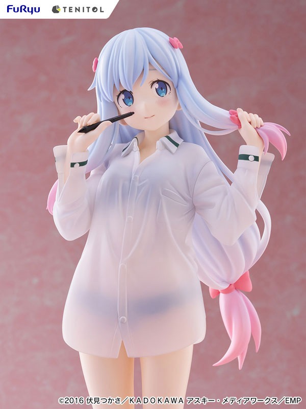 TENITOL TALL Figure Sagiri Izumi - Shirt Ver. Eromanga Sensei By FuRyu