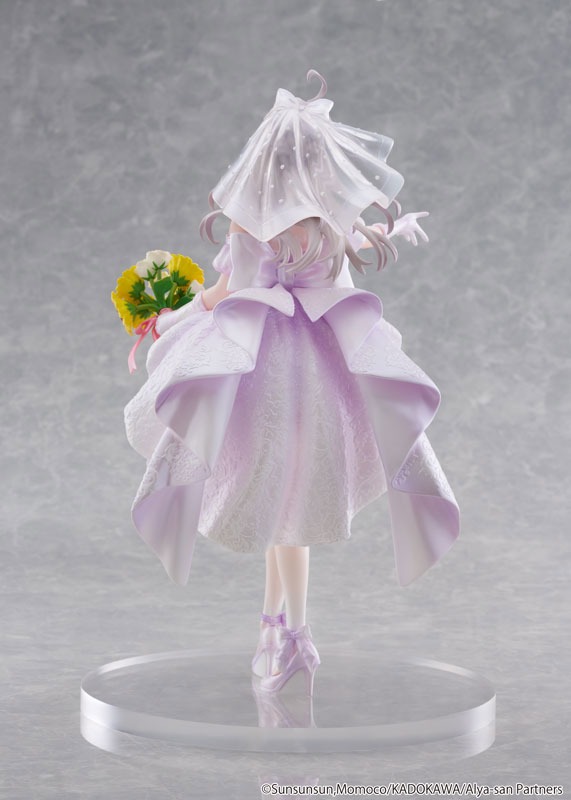 Scaled Figure 1/7 Alya / Alisa Mikhailovna Kujou - Wedding Dress Ver. Tokidoki Bosotto Russia-go de Dereru Tonari no Alya-san By KADOKAWA