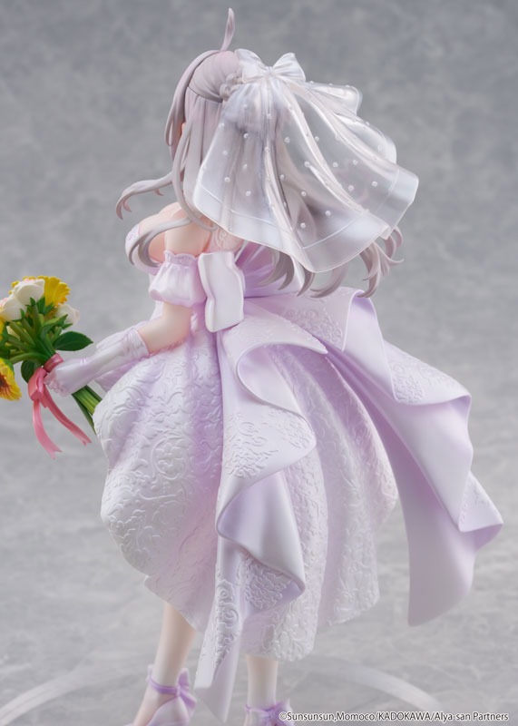 Scaled Figure 1/7 Alya / Alisa Mikhailovna Kujou - Wedding Dress Ver. Tokidoki Bosotto Russia-go de Dereru Tonari no Alya-san By KADOKAWA