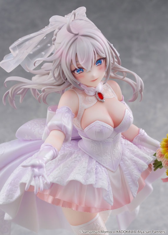 Scaled Figure 1/7 Alya / Alisa Mikhailovna Kujou - Wedding Dress Ver. Tokidoki Bosotto Russia-go de Dereru Tonari no Alya-san By KADOKAWA