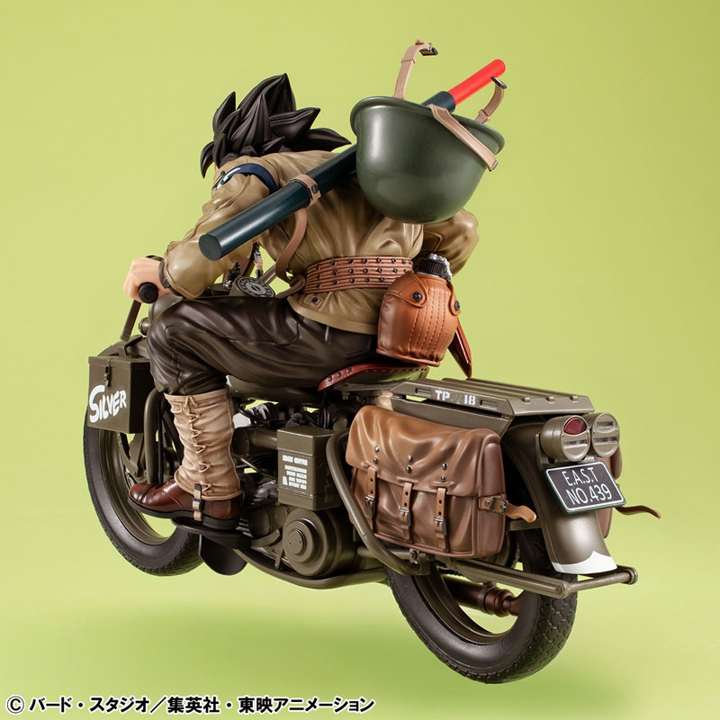 Desktop Real McCoy EX Son Goku & Bike - Dragon Ball Z By MegaHouse