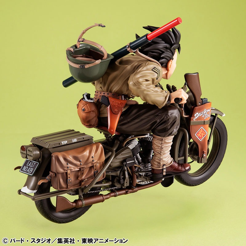 Desktop Real McCoy EX Son Goku & Bike - Dragon Ball Z By MegaHouse